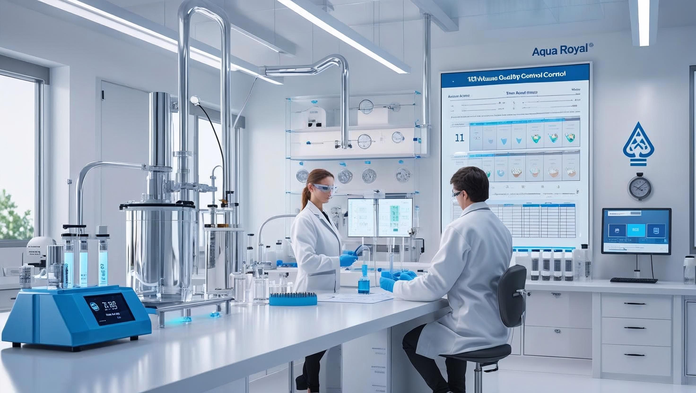 Aqua Royal laboratory quality testing