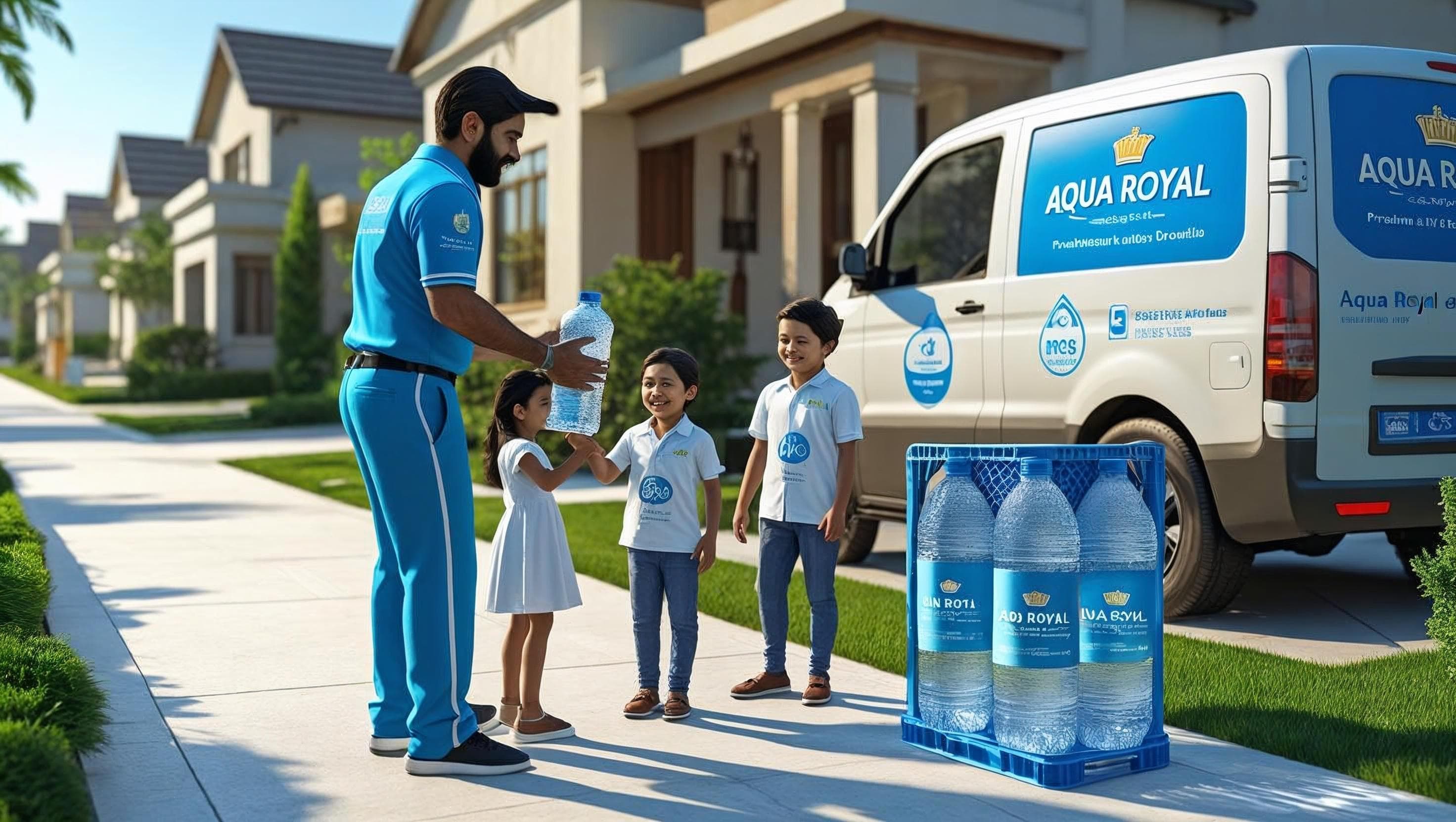 Aqua Royal order and delivery support